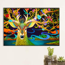 Load image into Gallery viewer, Ukiyo-E Four Seasons Deer 60*40CM(Canvas) Full Round Drill Diamond Painting
