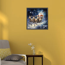 Load image into Gallery viewer, Santa Claus 30*30CM(Canvas) Full Round Drill Diamond Painting
