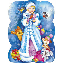 Load image into Gallery viewer, Snow Woman 30*40CM(Canvas) Full Round Drill Diamond Painting
