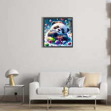 Load image into Gallery viewer, Panda Gift 40*40CM(Canvas) Full Round Drill Diamond Painting
