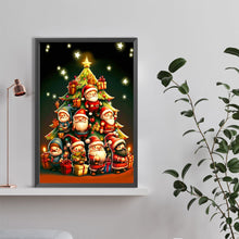 Load image into Gallery viewer, Santa Christmas Tree 40*60CM(Canvas) Full Round Drill Diamond Painting
