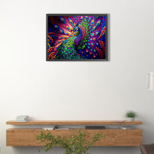 Load image into Gallery viewer, Peacock 40*30CM(Picture) Full Square Drill Diamond Painting
