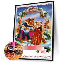 Load image into Gallery viewer, Beauty And The Beast 30*40CM(Picture) Full Square Drill Diamond Painting
