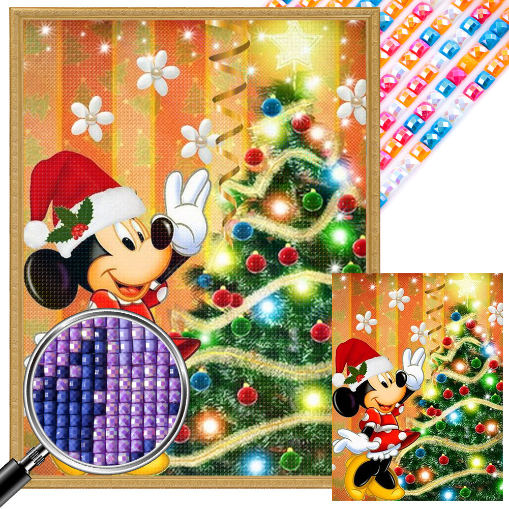 Mickey 30*40CM(Picture) Full Square Drill Diamond Painting