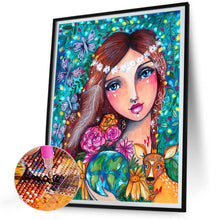 Load image into Gallery viewer, Woman 30*40CM(Canvas) Full Round Drill Diamond Painting
