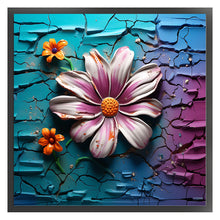 Load image into Gallery viewer, Flowers In The Crack (40*40CM ) 11CT 3 Stamped Cross Stitch
