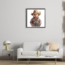 Load image into Gallery viewer, Cowboy Kid 30*30CM(Canvas) Full Round Drill Diamond Painting
