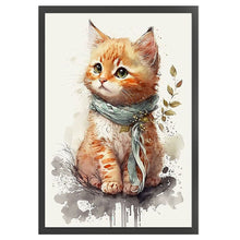 Load image into Gallery viewer, Cute Kitty (35*55CM ) 11CT 3 Stamped Cross Stitch
