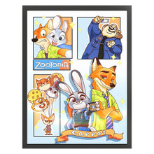 Load image into Gallery viewer, Animal Crossing (50*65CM ) 11CT 3 Stamped Cross Stitch

