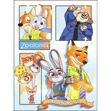 Load image into Gallery viewer, Animal Crossing (50*65CM ) 11CT 3 Stamped Cross Stitch
