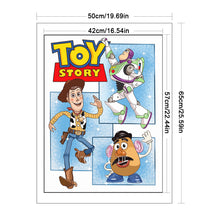 Load image into Gallery viewer, Toy Story (50*65CM ) 11CT 3 Stamped Cross Stitch
