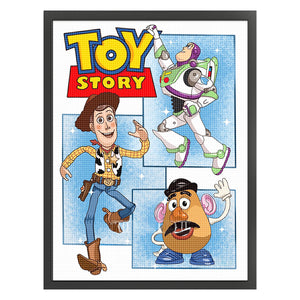 Toy Story (50*65CM ) 11CT 3 Stamped Cross Stitch