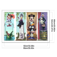 Load image into Gallery viewer, Mickey Mini (90*60CM ) 11CT 3 Stamped Cross Stitch
