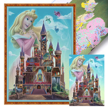 Load image into Gallery viewer, Castle Princess (50*70CM ) 11CT 3 Stamped Cross Stitch

