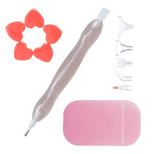 Load image into Gallery viewer, Diamond Painting Tools Kit Diamond Painting Pen Kits Plastic Tips (Pink)
