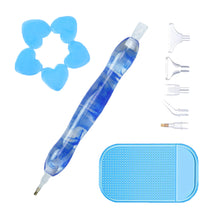 Load image into Gallery viewer, Diamond Painting Tools Kit Diamond Painting Pen Kits Plastic Tips (Blue)
