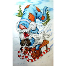 Load image into Gallery viewer, Ski Goblin 30*50CM(Canvas) Full Round Drill Diamond Painting
