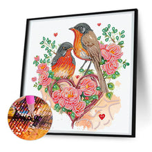 Load image into Gallery viewer, The Sparrow 30*30CM(Canvas) Partial Special Shaped Drill Diamond Painting
