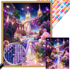 Dreamland 30*40CM(Picture) Full Square Drill Diamond Painting