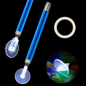 Diamond Painting Tools Kit Art Accessories Tools LED Light (Blue)