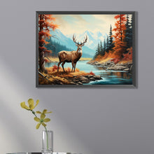 Load image into Gallery viewer, Forest Fawn 40*30CM(Picture) Full Square Drill Diamond Painting
