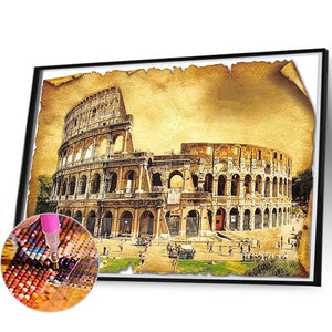 Colosseum 60*40CM(Picture) Full Square Drill Diamond Painting