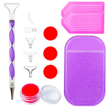 Load image into Gallery viewer, Diamond Painting Tools Kit Rhinestone Picker Tool with Drill Pen (Purple)
