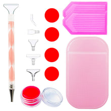 Load image into Gallery viewer, Diamond Painting Tools Kit Rhinestone Picker Tool with Drill Pen (Pink)
