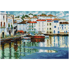 Load image into Gallery viewer, Quiet Bay (41*29CM ) 14CT 2 Stamped Cross Stitch

