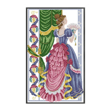 Load image into Gallery viewer, Lady Of Victoria (36*54CM ) 14CT 2 Stamped Cross Stitch
