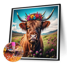 Load image into Gallery viewer, Yak 30*30CM(Canvas) Full Round Drill Diamond Painting
