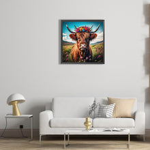Load image into Gallery viewer, Yak 30*30CM(Canvas) Full Round Drill Diamond Painting
