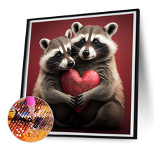 Load image into Gallery viewer, Raccoon 30*30CM(Canvas) Full Round Drill Diamond Painting
