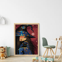 Load image into Gallery viewer, Night Elf (30*40CM ) 14CT 2 Stamped Cross Stitch
