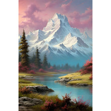 Load image into Gallery viewer, Snow Mountain 40*60CM(Canvas) Full Round Drill Diamond Painting
