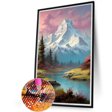 Load image into Gallery viewer, Snow Mountain 40*60CM(Canvas) Full Round Drill Diamond Painting
