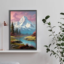 Load image into Gallery viewer, Snow Mountain 40*60CM(Canvas) Full Round Drill Diamond Painting
