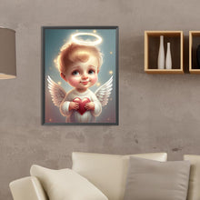 Load image into Gallery viewer, Angel Child 30*40CM(Canvas) Full Round Drill Diamond Painting
