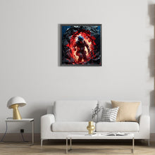 Load image into Gallery viewer, Fire Hero Firefighter 40*40CM(Canvas) Full Round Drill Diamond Painting
