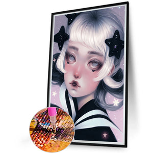 Dark Candy Girl 40*60CM(Picture) Full Round Drill Diamond Painting