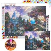 Load image into Gallery viewer, Disney Castle 40*30CM(Canvas) Full Square Drill Diamond Painting
