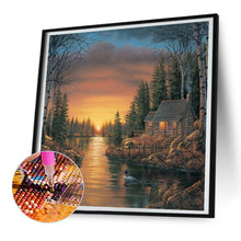 Load image into Gallery viewer, Countryside View 30*30CM(Canvas) Full Round Drill Diamond Painting
