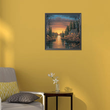 Load image into Gallery viewer, Countryside View 30*30CM(Canvas) Full Round Drill Diamond Painting
