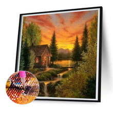 Load image into Gallery viewer, Countryside View 30*30CM(Canvas) Full Round Drill Diamond Painting
