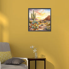 Load image into Gallery viewer, Cactus Flower 30*30CM(Canvas) Full Round Drill Diamond Painting
