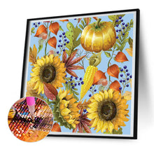 Load image into Gallery viewer, Sunflower 30*30CM(Canvas) Full Round Drill Diamond Painting
