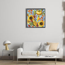 Load image into Gallery viewer, Sunflower 30*30CM(Canvas) Full Round Drill Diamond Painting
