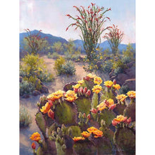 Load image into Gallery viewer, Cactus Flower 30*40CM(Canvas) Full Round Drill Diamond Painting
