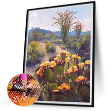 Load image into Gallery viewer, Cactus Flower 30*40CM(Canvas) Full Round Drill Diamond Painting
