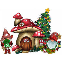 Load image into Gallery viewer, Goblin Mushroom House 40*30CM(Canvas) Full Round Drill Diamond Painting

